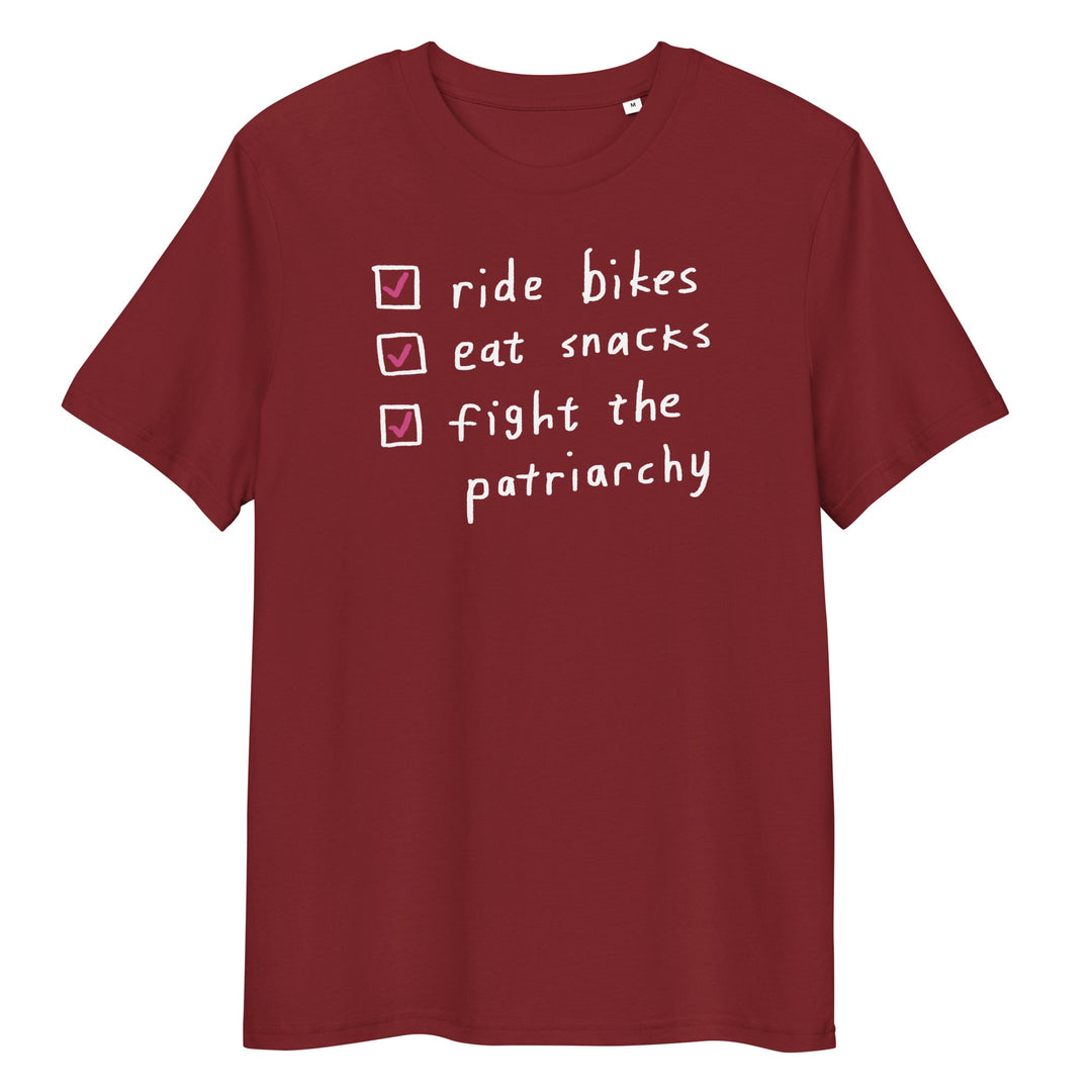 'The Checklist' Femmes Season organic cotton tee - The Fun Shop by Tegan