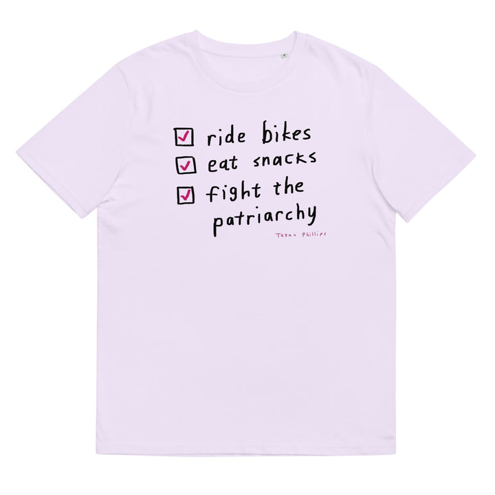 'The Checklist' Femmes Season organic cotton tee - The Fun Shop by Tegan