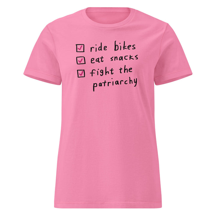 'The Checklist' Femmes Season Women’s Fitted Tee - The Fun Shop by Tegan
