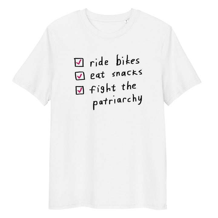 'The Checklist' Organic Cotton Tee - The Fun Shop by Tegan