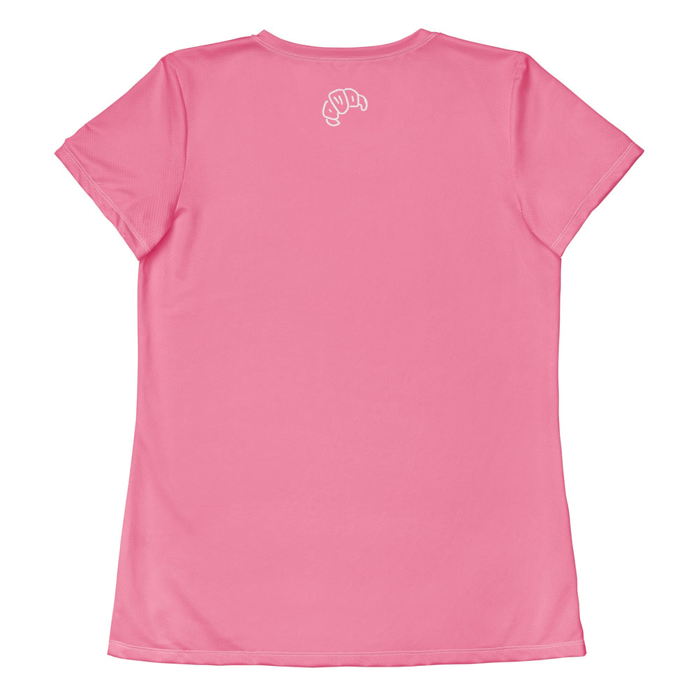 'The Running Checklist' Women's Sports Tee (Pink) - The Fun Shop by Tegan