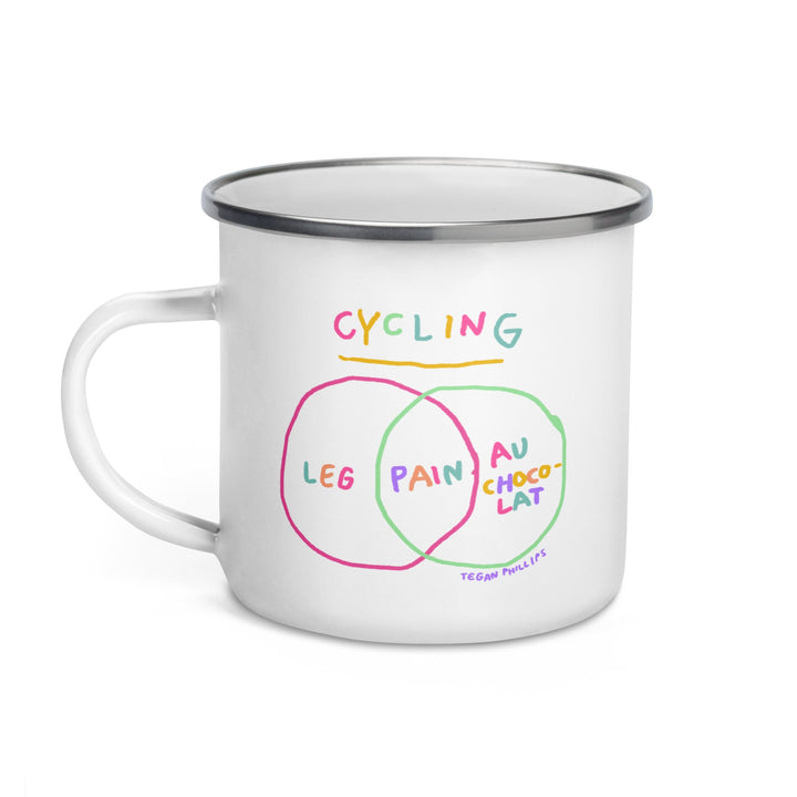 'Ven in Pain' Season of the Femmes Enamel Mug - The Fun Shop by Tegan