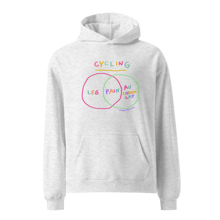 'Venn in Pain-colour' Unisex oversized hoodie - The Fun Shop by Tegan