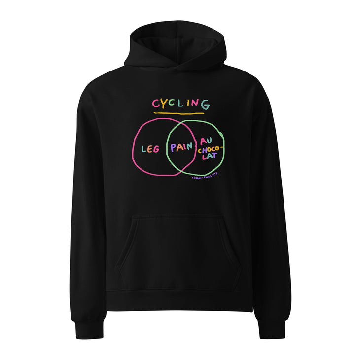 'Venn in Pain-colour' Unisex oversized hoodie - The Fun Shop by Tegan