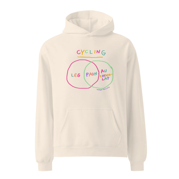 'Venn in Pain-colour' Unisex oversized hoodie - The Fun Shop by Tegan