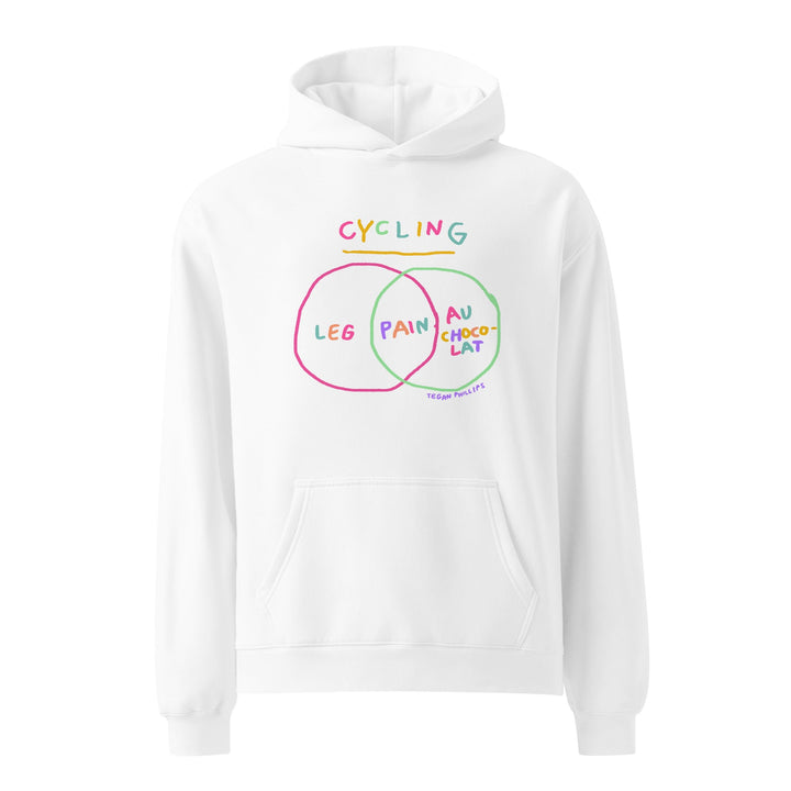 'Venn in Pain-colour' Unisex oversized hoodie - The Fun Shop by Tegan
