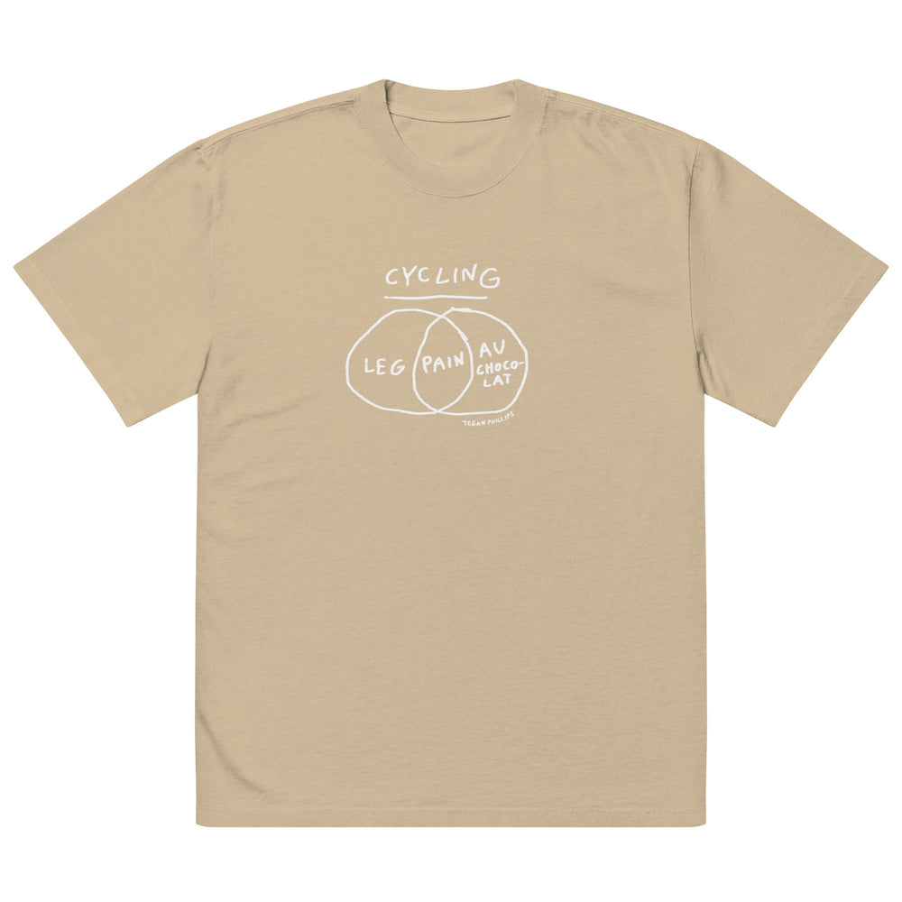 'Venn in Pain' Femmes Season Oversized tee - The Fun Shop by Tegan