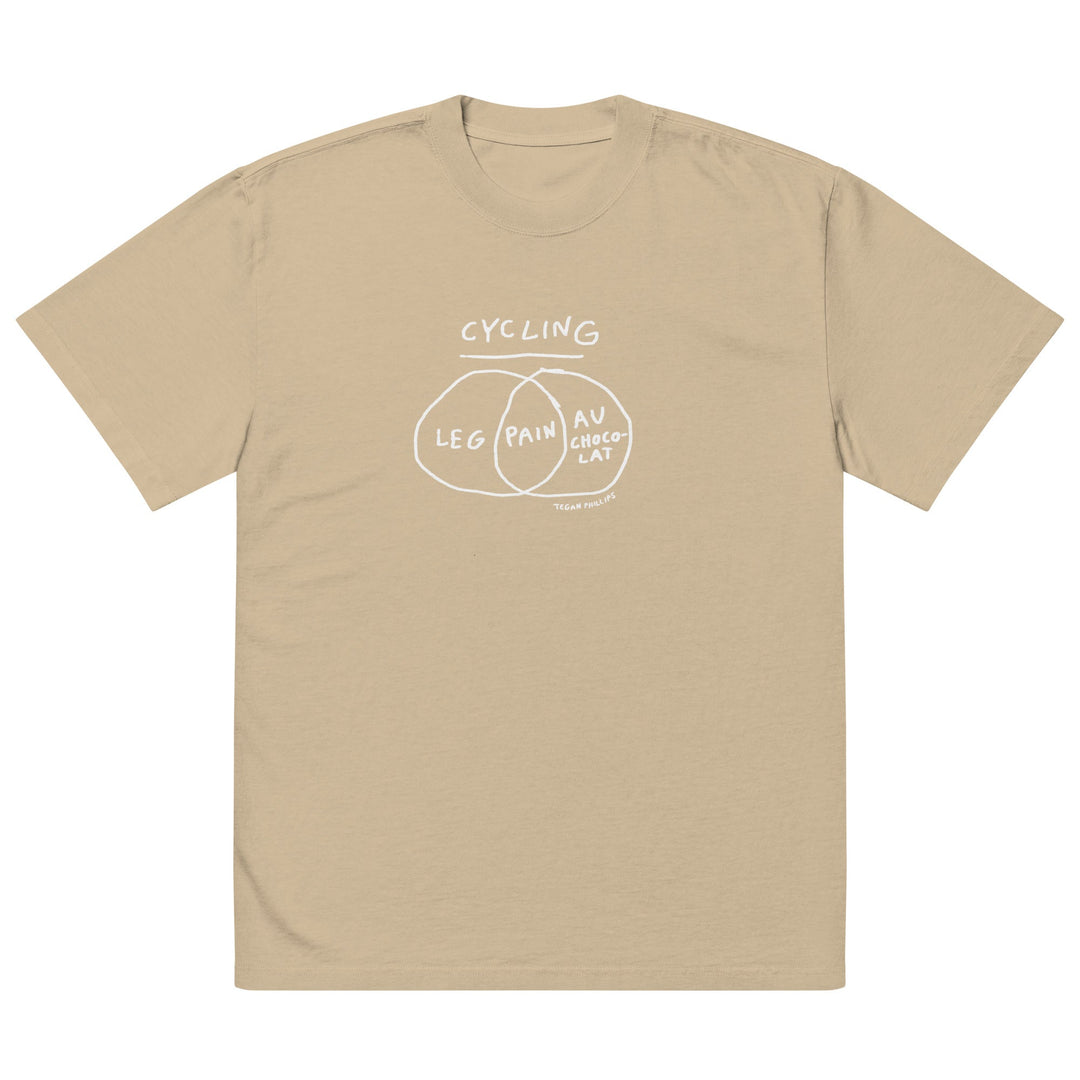 'Venn in Pain' Femmes Season Oversized tee - The Fun Shop by Tegan