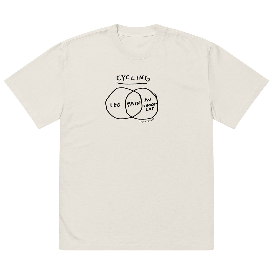 'Venn in Pain' Femmes Season Oversized tee - The Fun Shop by Tegan