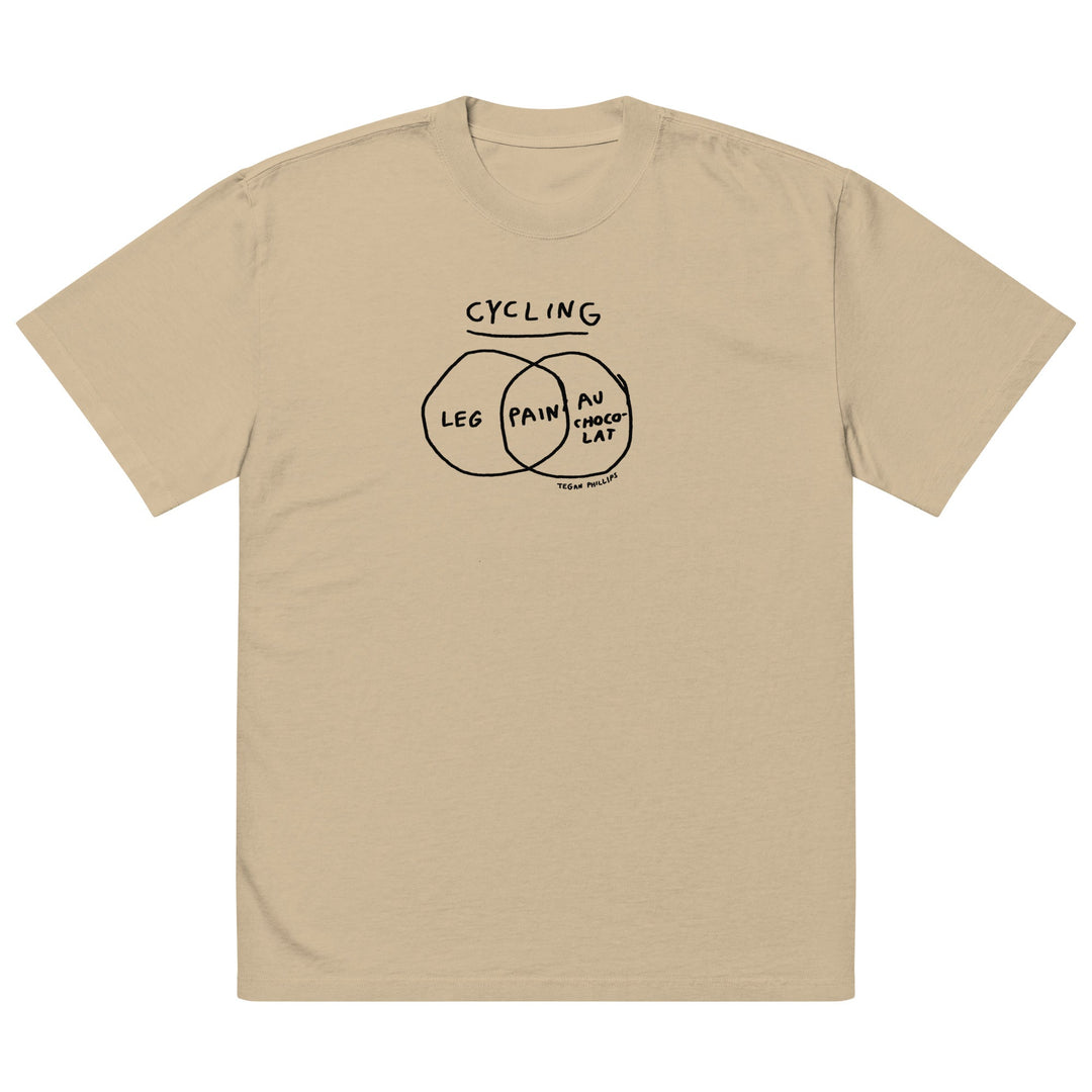 'Venn in Pain' Femmes Season Oversized tee - The Fun Shop by Tegan