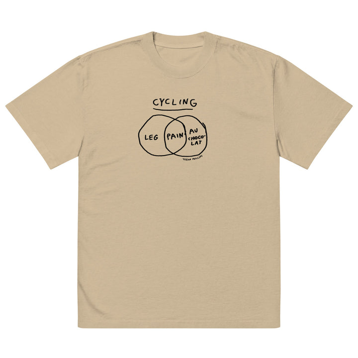 'Venn in Pain' Femmes Season Oversized tee - The Fun Shop by Tegan
