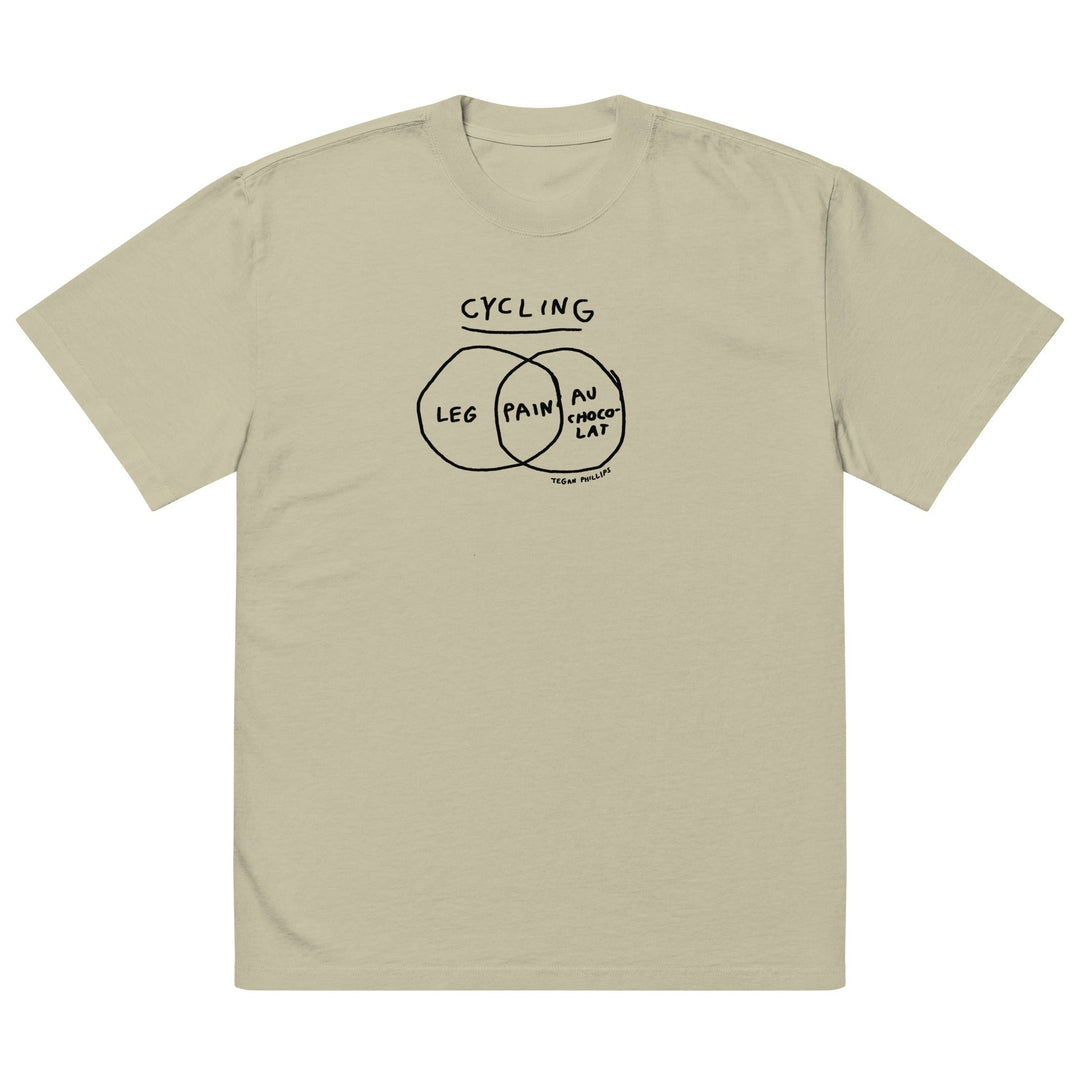 'Venn in Pain' Femmes Season Oversized tee - The Fun Shop by Tegan
