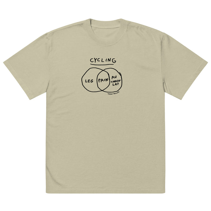 'Venn in Pain' Femmes Season Oversized tee - The Fun Shop by Tegan