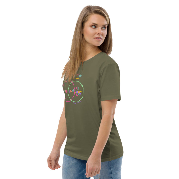 'Venn in Pain' Tri-colour Femmes Season Unisex Organic Cotton Tee - The Fun Shop by Tegan
