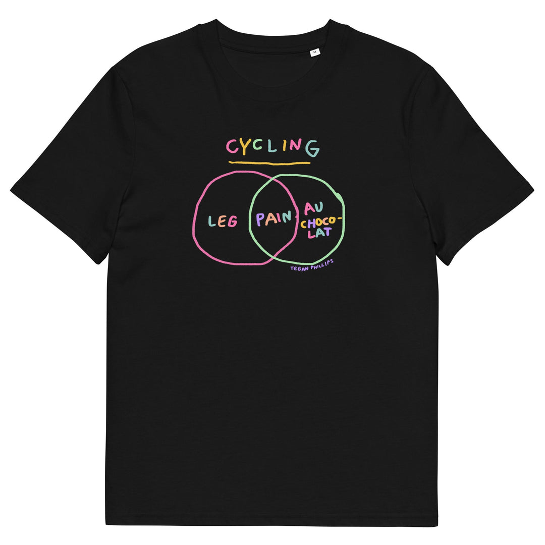 'Venn in Pain' Tri-colour Femmes Season Unisex Organic Cotton Tee - The Fun Shop by Tegan