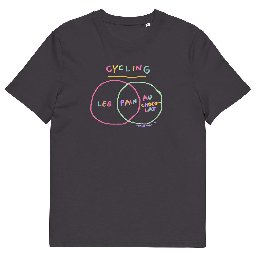 'Venn in Pain' Tri-colour Femmes Season Unisex Organic Cotton Tee - The Fun Shop by Tegan
