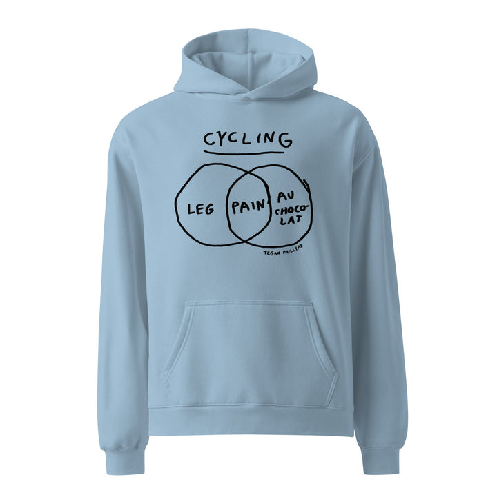 'Venn in Pain' Unisex oversized hoodie - The Fun Shop by Tegan