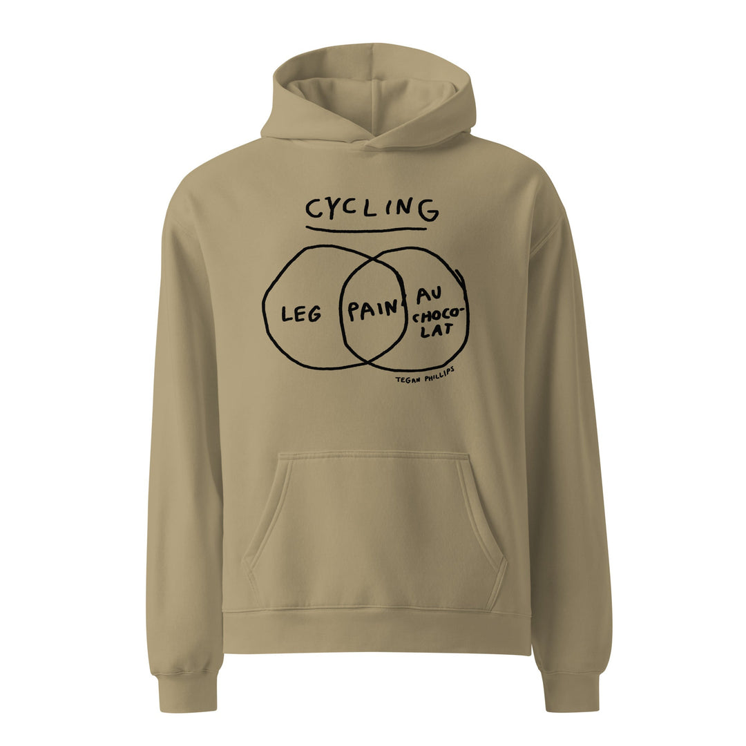 'Venn in Pain' Unisex oversized hoodie - The Fun Shop by Tegan