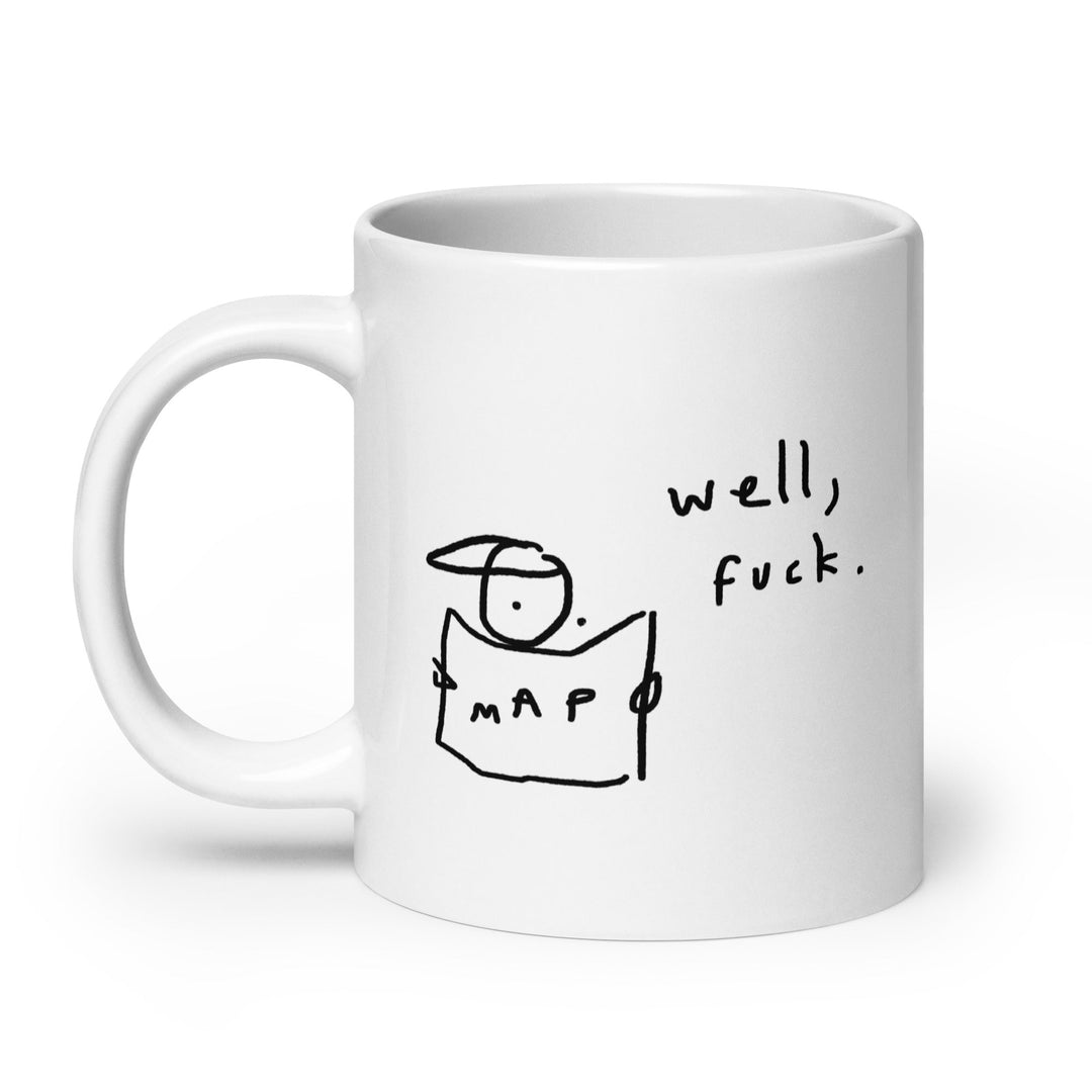 'Well, Fuck' Ceramic Mug - The Fun Shop by Tegan