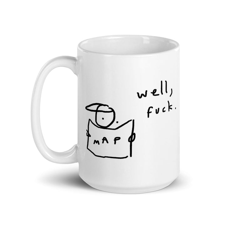 'Well, Fuck' Ceramic Mug - The Fun Shop by Tegan