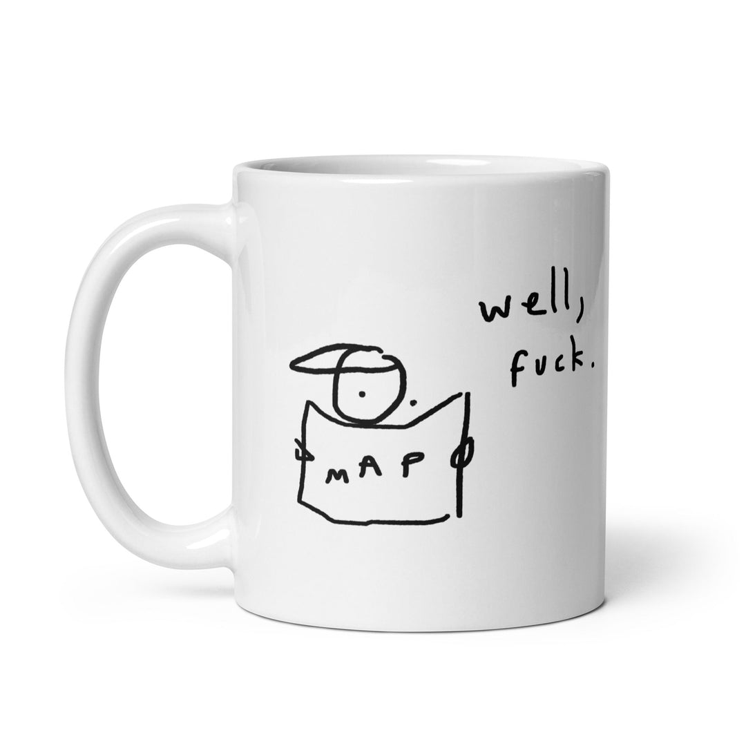 'Well, Fuck' Ceramic Mug - The Fun Shop by Tegan