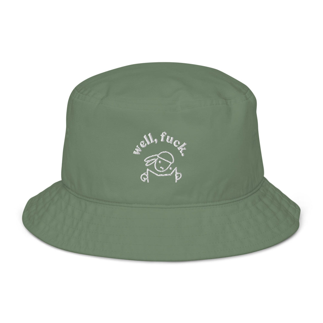 'Well, Fuck' Organic Bucket Hat - The Fun Shop by Tegan