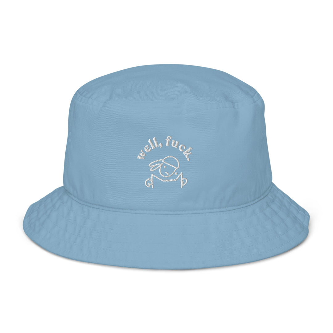 'Well, Fuck' Organic Bucket Hat - The Fun Shop by Tegan