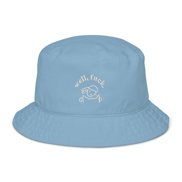 'Well, Fuck' Organic Bucket Hat - The Fun Shop by Tegan