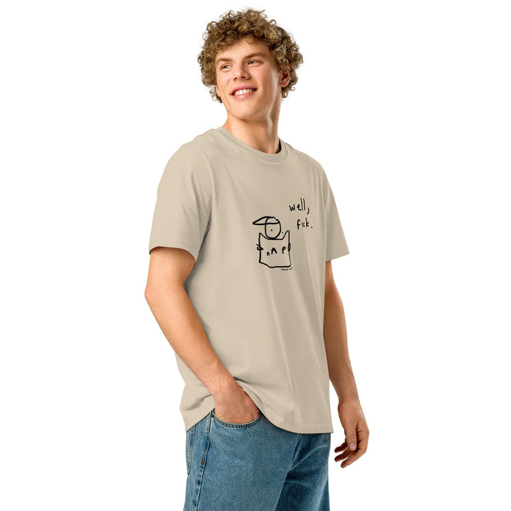 'Well, Fuck' Organic Cotton Tee - THE FUN SHOP by Tegan