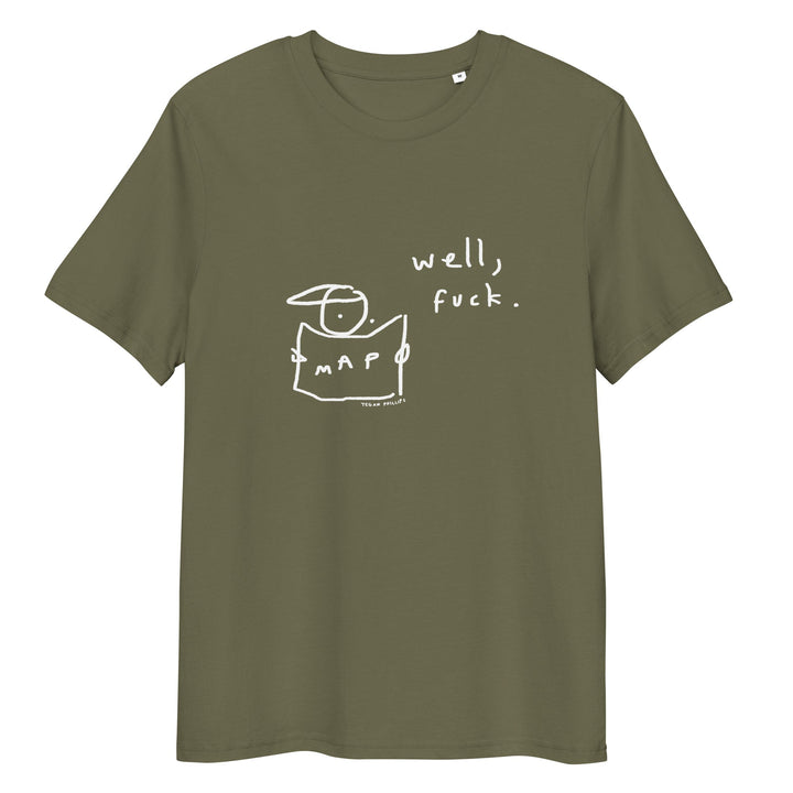 'Well, Fuck' Organic Cotton Tee - THE FUN SHOP by Tegan