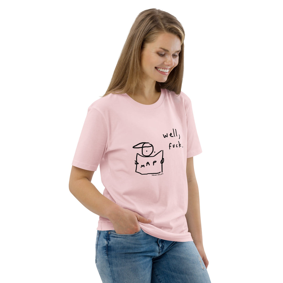 'Well, Fuck' Organic Cotton Tee - THE FUN SHOP by Tegan