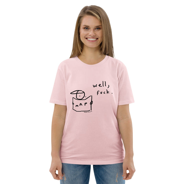 'Well, Fuck' Organic Cotton Tee - THE FUN SHOP by Tegan