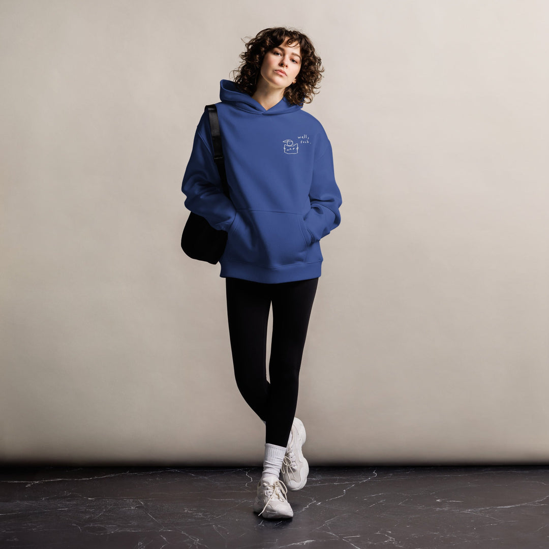 'Well, Fuck' Oversized Hoodie - The Fun Shop by Tegan