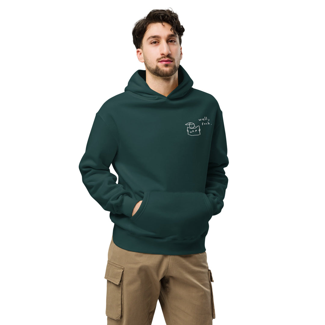 'Well, Fuck' Oversized Hoodie - The Fun Shop by Tegan