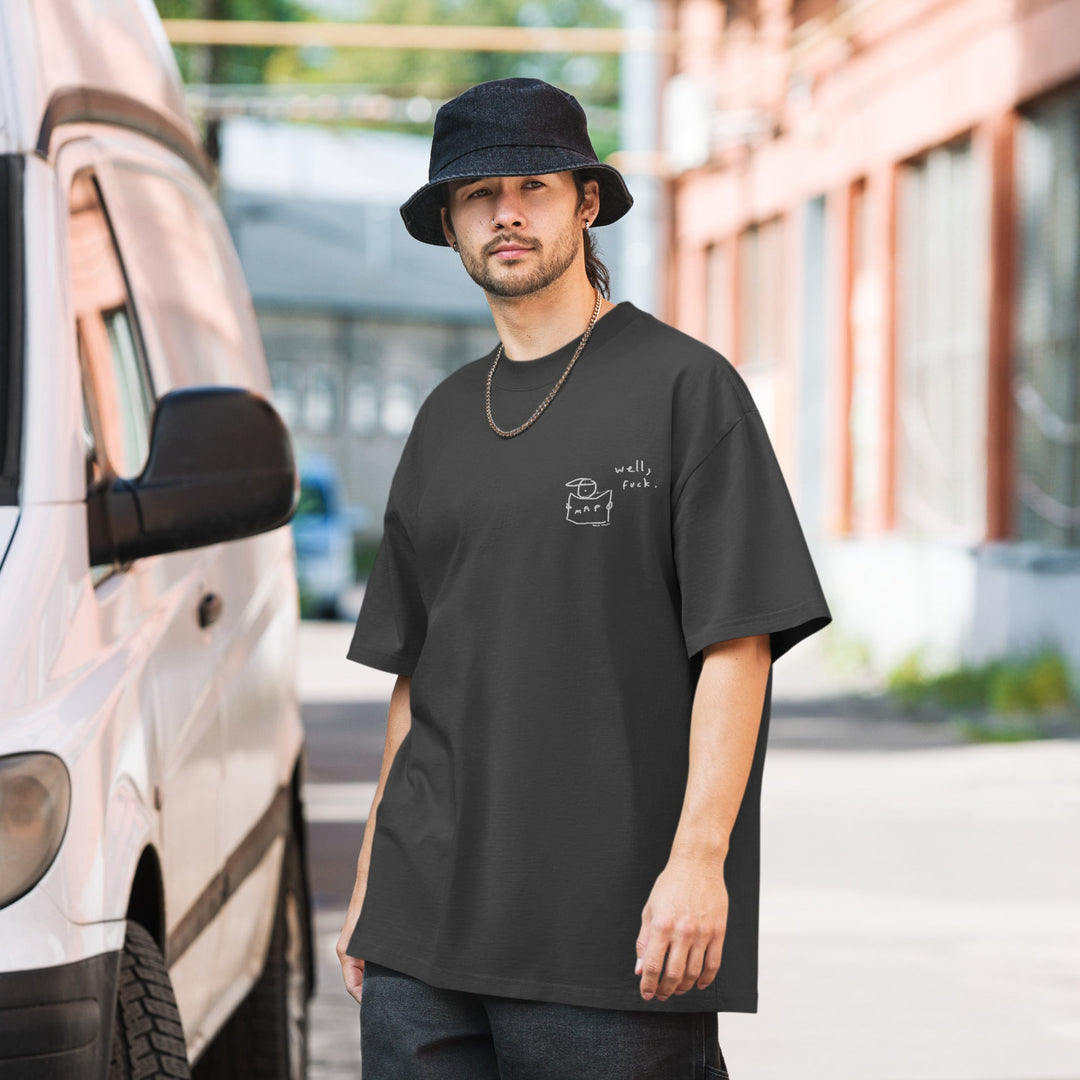 'Well, Fuck' Oversized Tee - The Fun Shop by Tegan