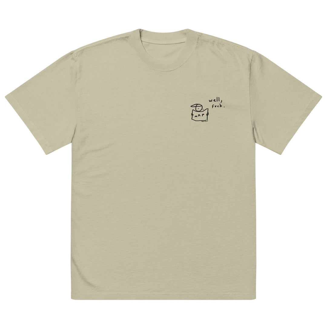 'Well, Fuck' Oversized Tee - The Fun Shop by Tegan
