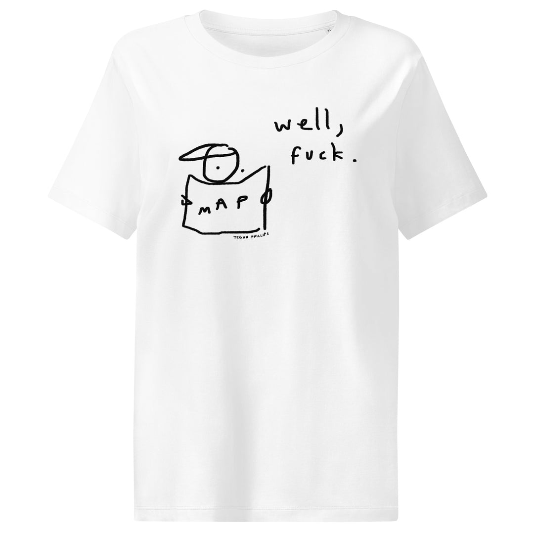 'Well, Fuck' Women's Fitted Tee - The Fun Shop by Tegan