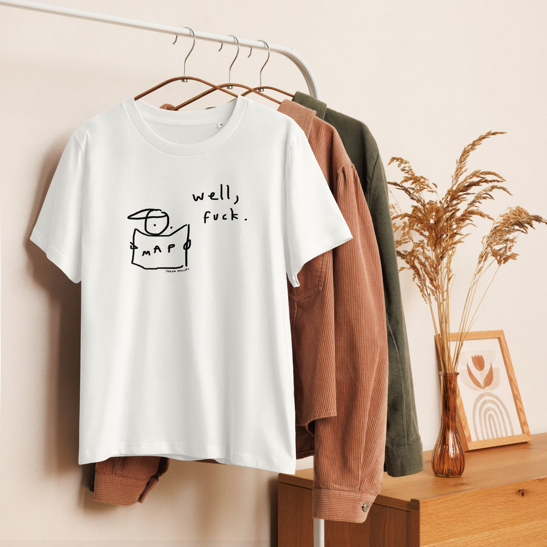 'Well, Fuck' Women's Fitted Tee - The Fun Shop by Tegan