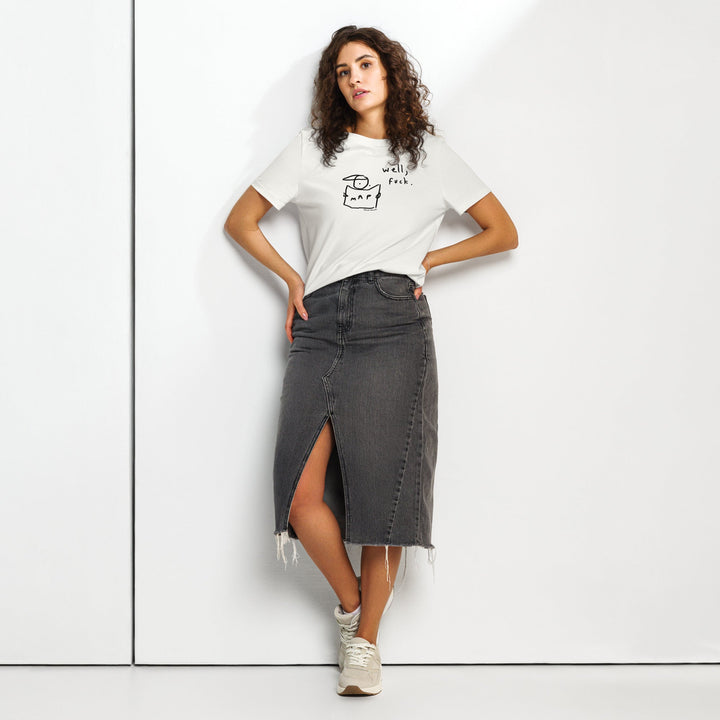 'Well, Fuck' Women's Fitted Tee - The Fun Shop by Tegan