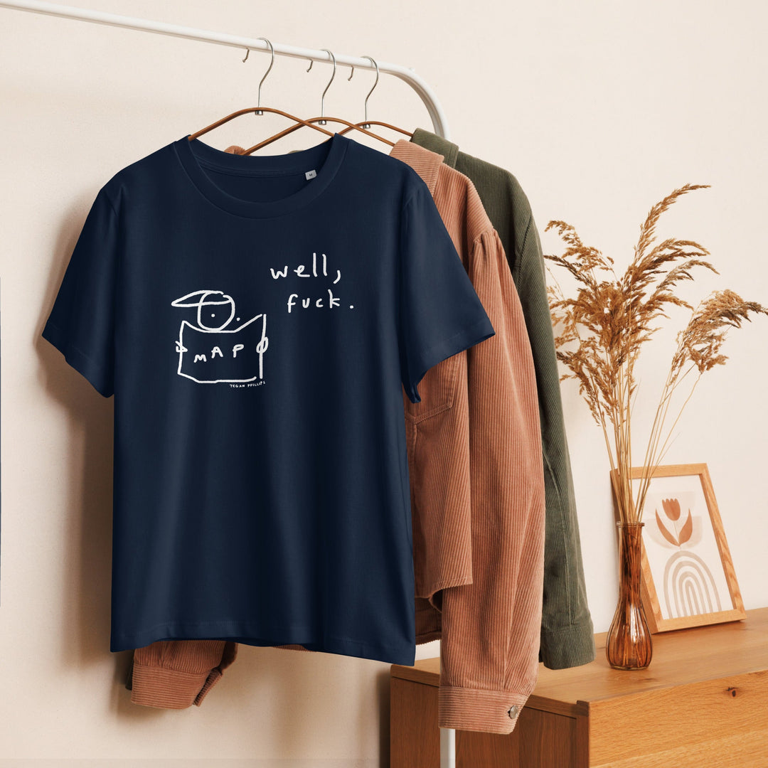 'Well, Fuck' Women's Fitted Tee - The Fun Shop by Tegan