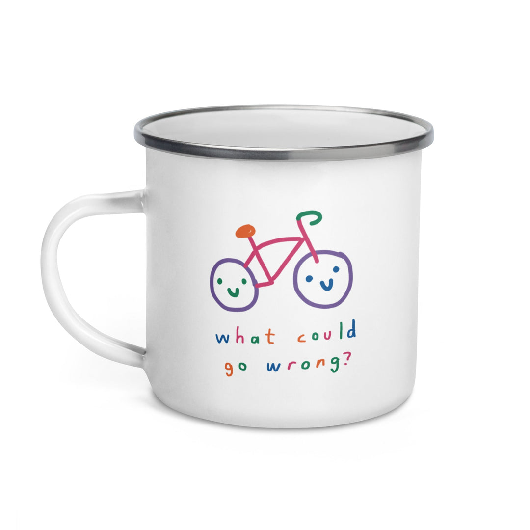 'What Could Go Wrong' Camping Mug - THE FUN SHOP by Tegan