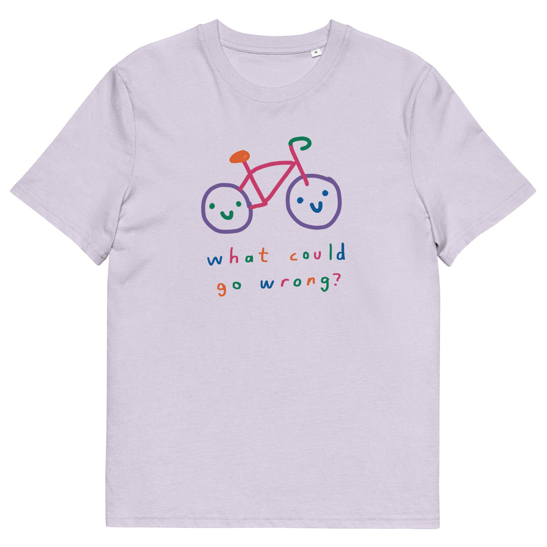'What Could Go Wrong?' Organic Cotton Tee - THE FUN SHOP by Tegan