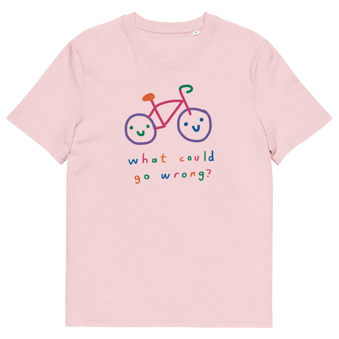 'What Could Go Wrong?' Organic Cotton Tee - THE FUN SHOP by Tegan