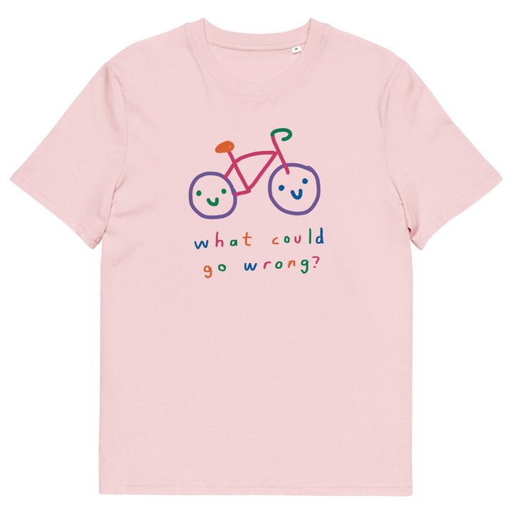 'What Could Go Wrong?' Organic Cotton Tee - THE FUN SHOP by Tegan