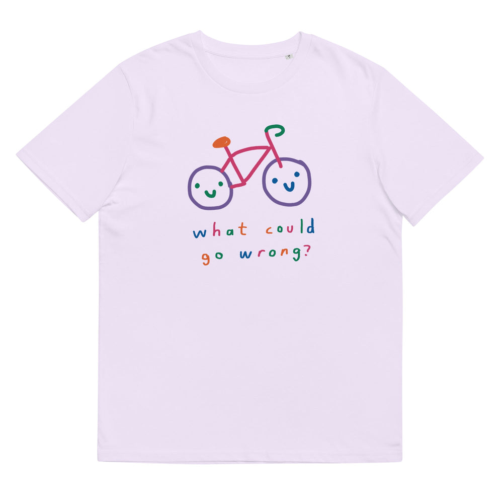 'What Could Go Wrong' Organic Cotton Tee USA - THE FUN SHOP by Tegan