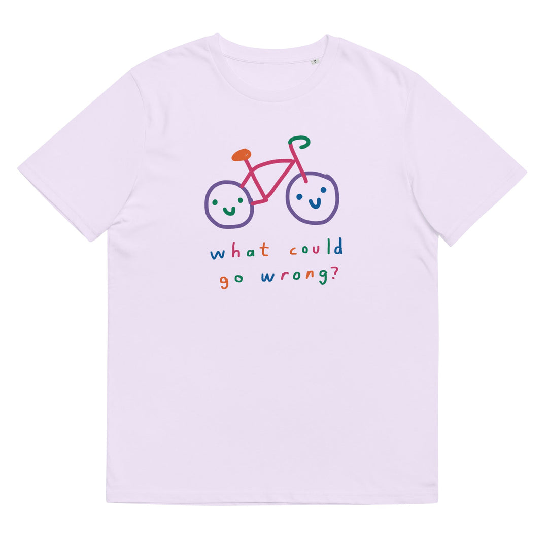 'What Could Go Wrong' Organic Cotton Tee USA - THE FUN SHOP by Tegan