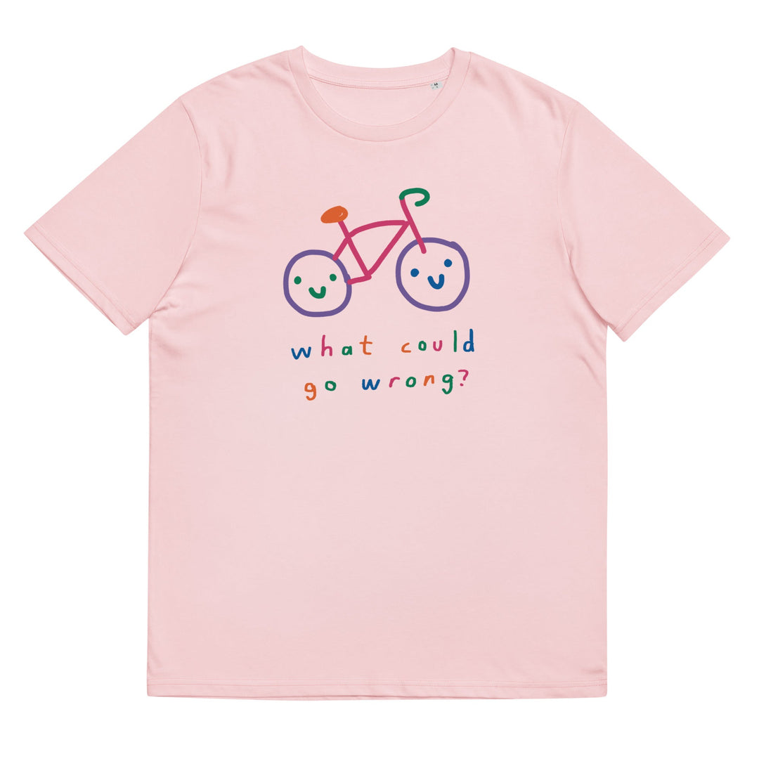 'What Could Go Wrong' Organic Cotton Tee USA - THE FUN SHOP by Tegan