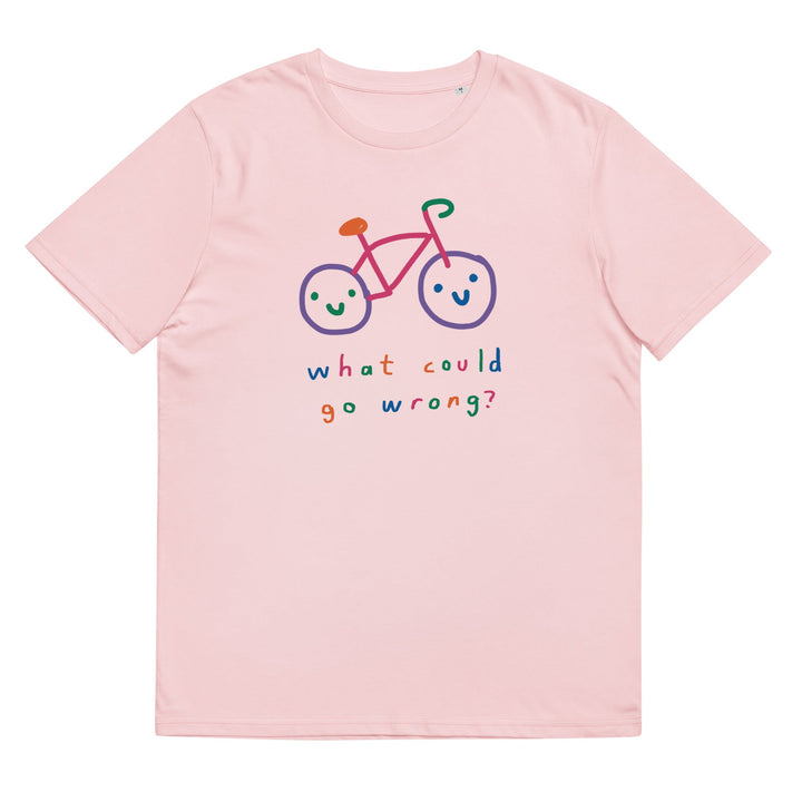 'What Could Go Wrong' Organic Cotton Tee USA - THE FUN SHOP by Tegan